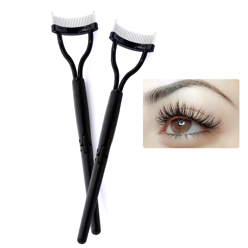 1PC Professional Eyelashes Eyebrow Brush Brand Makeup Tool Kit High