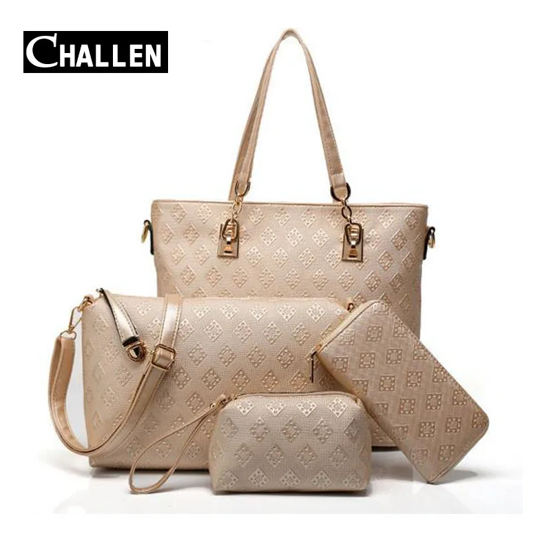 

high quality shoulder bag women hand bags 2016 famous brand luxury laides messenger bag female designer tote clutch purse sets