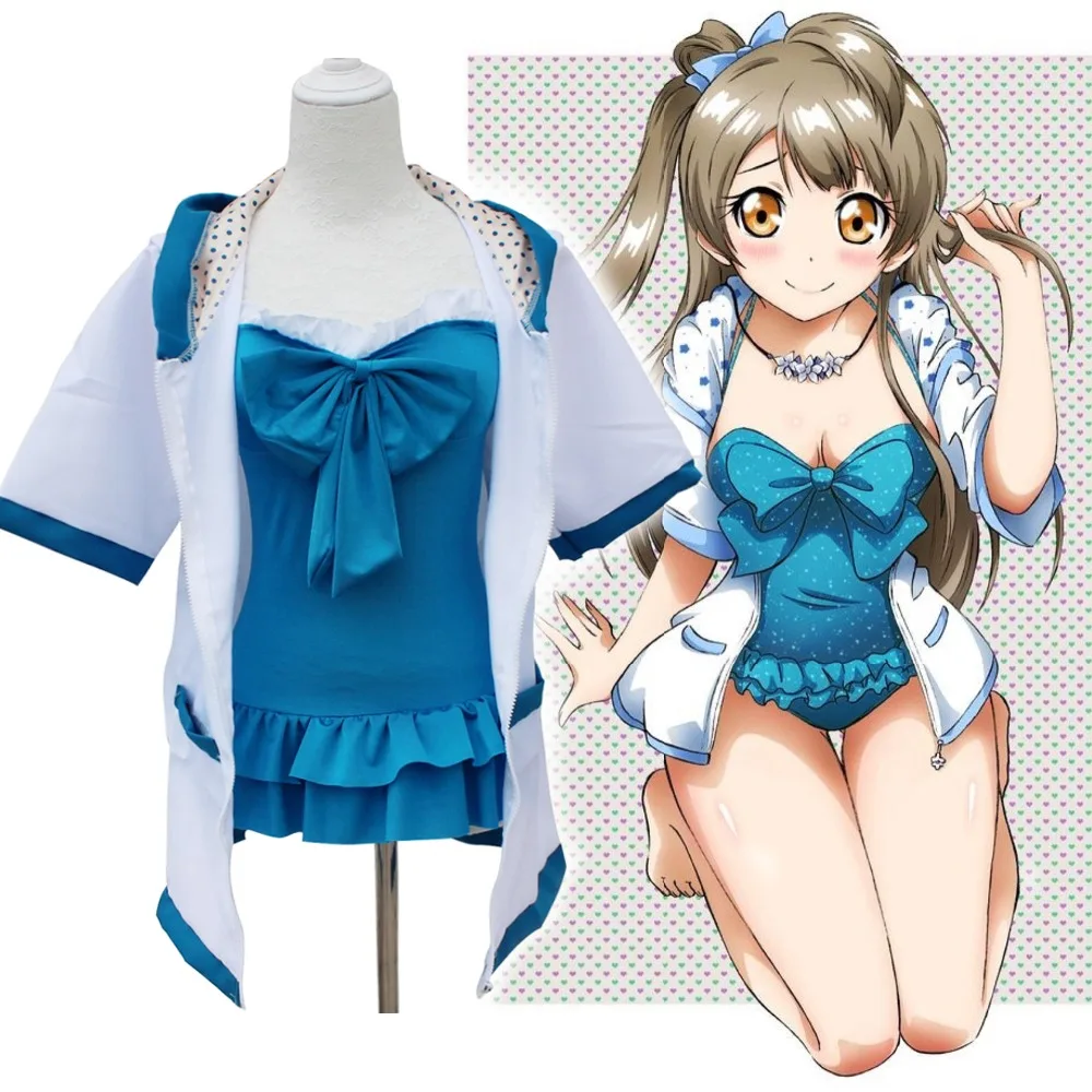 Аниме Лав Лив! Love Live School Idol Project kotori minami косплей костюм купальник Пробуждение