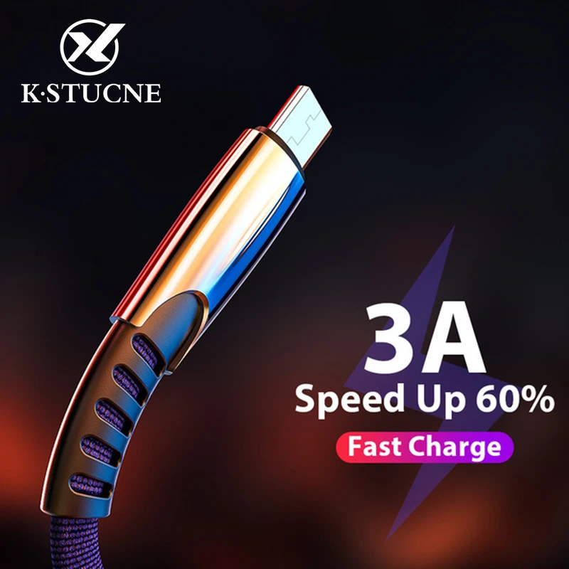 

USB Cable For iPhone Cable Data Sync Flat 3A Fast Charging Mobile Phone Cables For Huawei Samsung S9 Usb Microusb Type-C Cables
