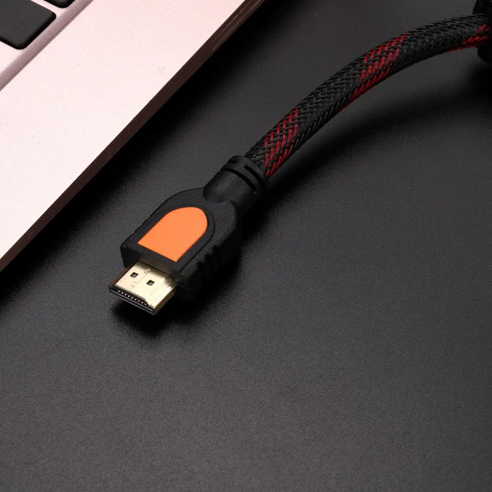 5 футов 1080 P HDTV HDMI штекер на 3 RCA Аудио Видео AV адаптер для кабельного шнура ТВ HD tv DVD p