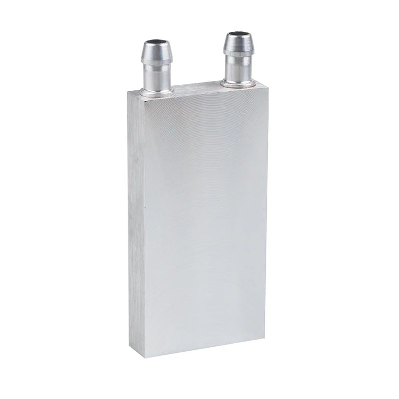 Aluminum Water Cooling Block Heat Sink System 40x80x12mm For PC Laptop CPU aluminum heatsink radiator