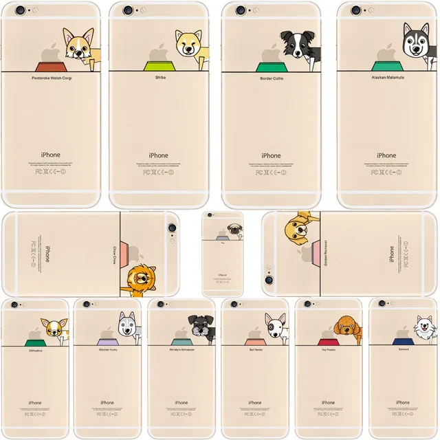 Best Price Cute Dog Eat Food Cases for Apple iphone 6 6s 6splus 7 7plus 5 5s se Bull Poodle Pugs Terrier Husky Samoyed Soft TPU Silicone Best Price Cute Dog Eat Food Cases for Apple iphone 6 6s 6splus 7 7plus 5 5s se Bull Poodle Pugs Terrier Husky Samoyed Soft TPU Silicone