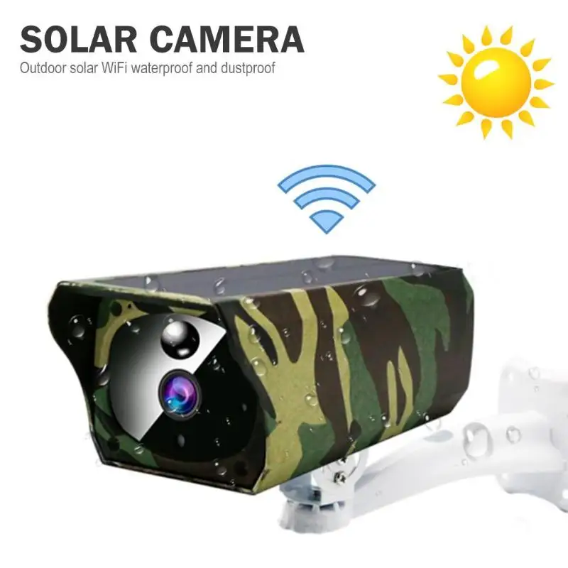 

Y4-M 1080P Solar IP Camera 2MP Wireless Wi-fi Security Surveillance Waterproof Outdoor Camera IR Night Vision Cloud storage Cam