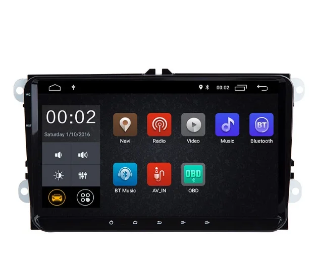 Clearance Rns 510 Original vw radio HD1024X 600 Navi Radio golf 4 golf 5 6 touran passat B6 sharan jetta polo tiguan with free gift 18