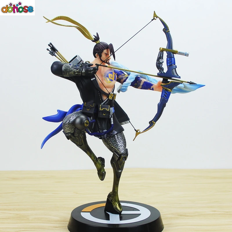 

Anime OW Heroes DRAGONSTRIKE Shimada Hanzo 1/7 Scale PVC Action Figure Collection Model Kids Toy Doll