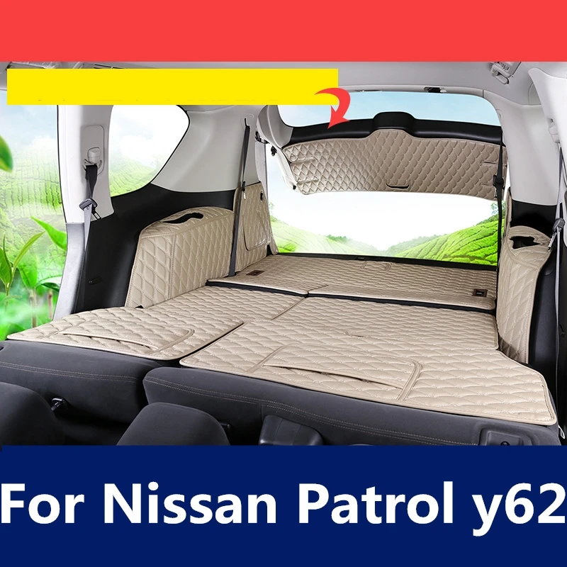

reserve box mat Fully surrounded Tail box mat After warehouse mat Interior decoration Auto Accessories For Nissan Patrol y62