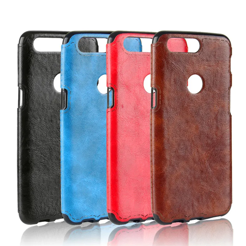 

Oneplus 5 One Plus 5 Case Colored Crazy Horse TPU+PC Leather Surface Soft Silicone Back Cover Case for OnePlus 5 One Plus 5