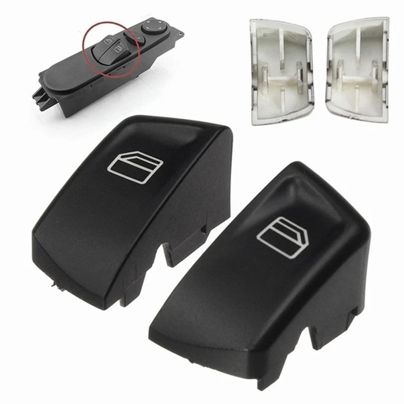 

1 Pair Car Electric Window Control Power Switch Push Button Covers For Mercedes Sprinter Vito Viano Left+Right