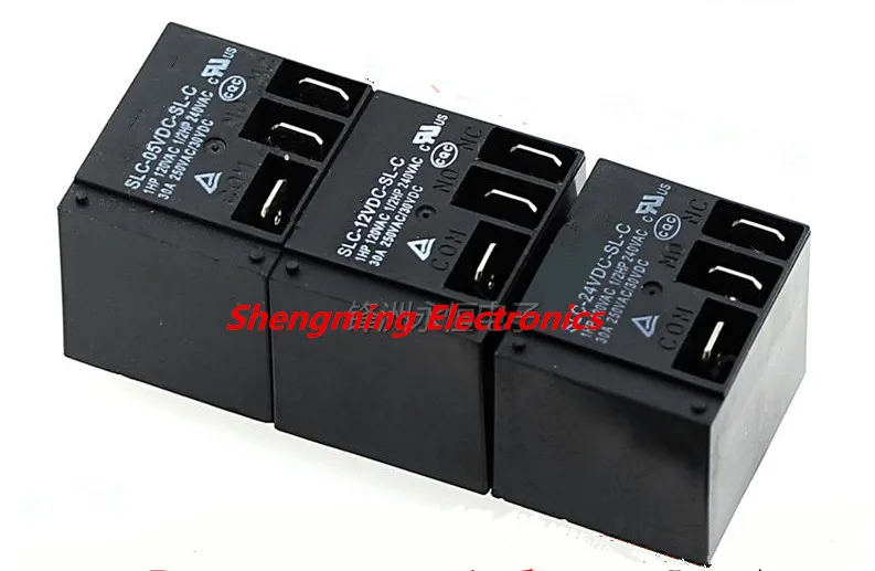 2 шт. 5pins SLC-05VDC-SL-C SLC-12VDC-SL-C SLC-24VDC-SL-C 30A 250VAC T91 реле