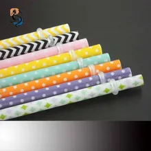 30 шт./пакет Горячая 23 см Многоразовые жесткие пластиковые полосы питьевой соломы различных цветов плюс 1 шт. набор щеточек