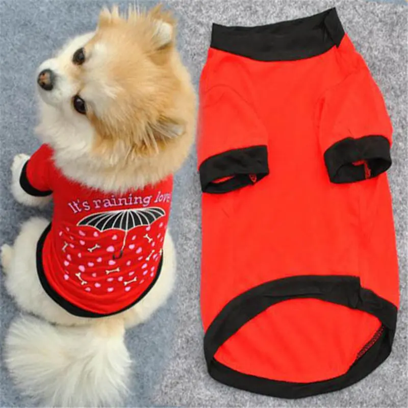Dog Shirts Summer Pet Clothes for Small Dogs Clothing Vest Cute Puppy