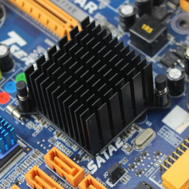 Dissipador de Calor para Computador pc 20 Tamanhos 38x38x30 mm Alumínio Faça Você Mesmo Ponte do Sul Northbridge Grades de - Imagem 4