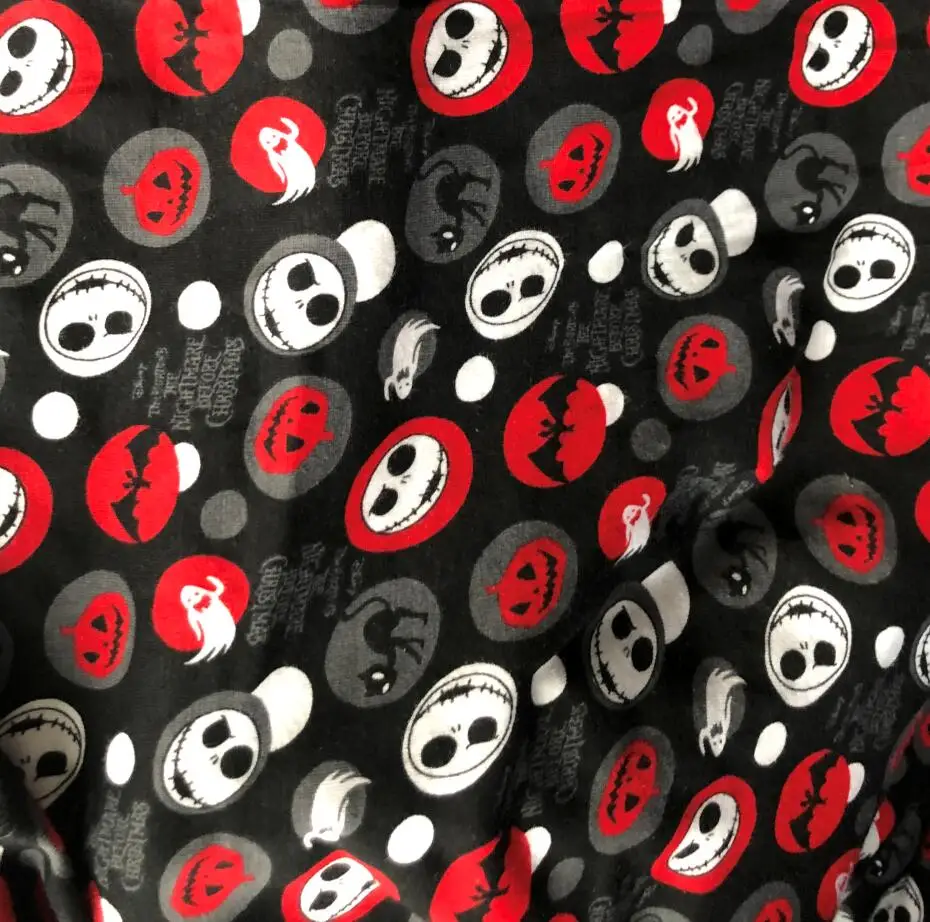 halloween jersey knit fabric