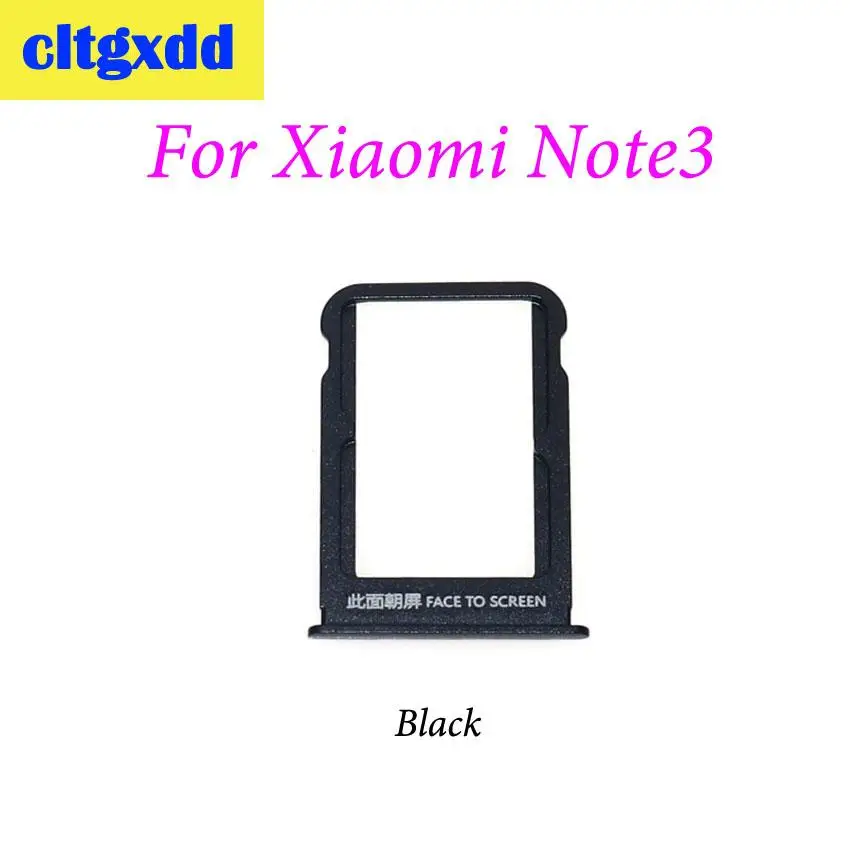 Адаптеры для sim карт cltgxdd Xiaomi Mi Note 3 лоток Sim карты гнездо держатель адаптеры