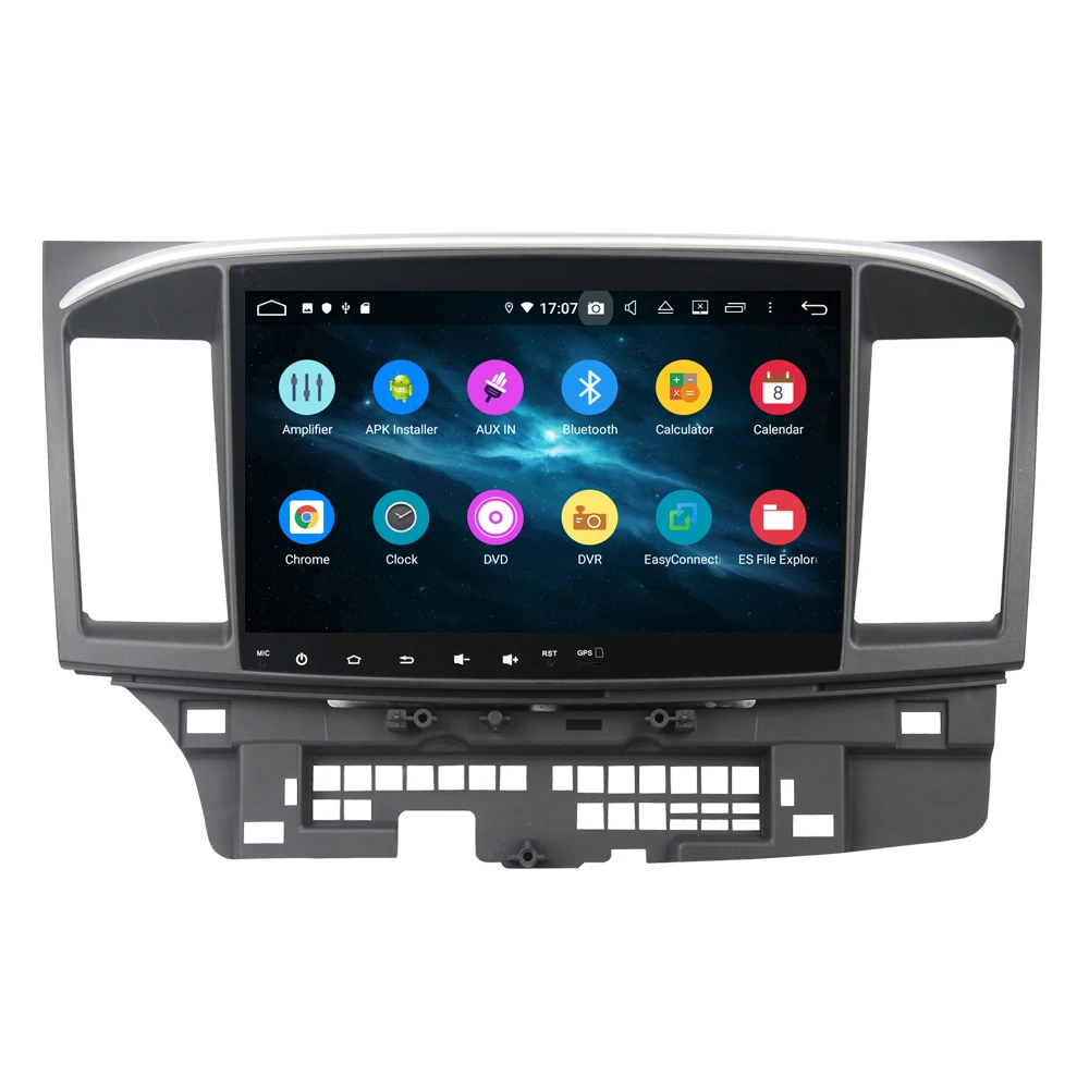 10," 2 din Android 9,0 Автомобильный плеер без DVD gps Радио для MITSUBISHI LANCER 2008- навигация Мультимедиа Стерео головное устройство DSP