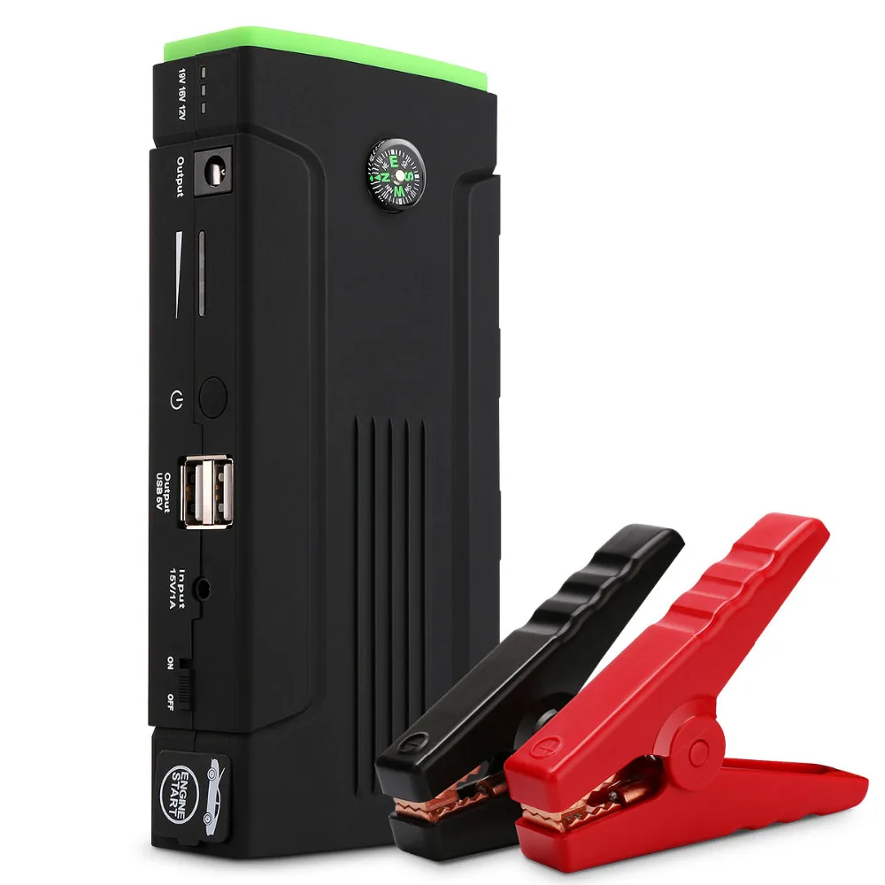 Mini Multi Function Car Jump Starter Power Bank Portable Emergency Car