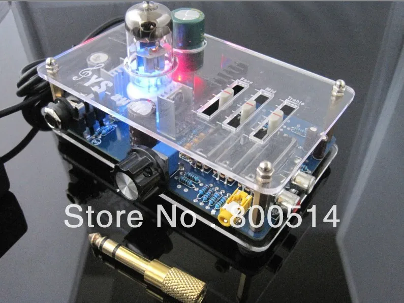 

Tube 6N11 headphone amplifier Pre AMP with TONE switch--YY220