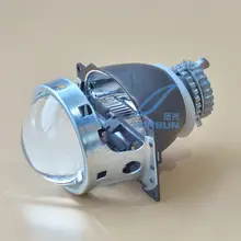 Car Lamp Kit H4 Projector Lens 3 inches for Q5 Koito Bixenon and Cnlight 35W HID Xenon Headlight Bulb D2H