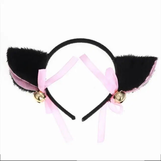 Fashion Night Party Club Bar Wearing Decorate Headbands Cat Fox Fur Ear Pattern Hair Clip Bell Cat Ear Hair Clips For Women Cat Ear Hair Clip Ears Hair Cliphair Clips For Women Aliexpress