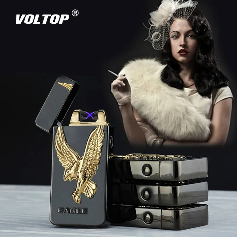 

Arc Pulse Metal Cigarette Lighter Car Accessories Electronic Gadgets Car Socket Usb Charger Adapter Dragon Tiger Eagle Phoenix