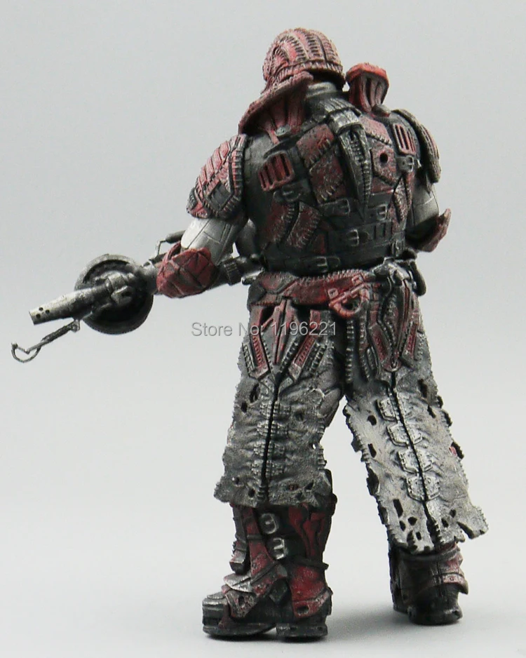 С принтом Neca gear of WAR MARCUS FENIX THERON маскировка фигурки бесплатная доставка боевая