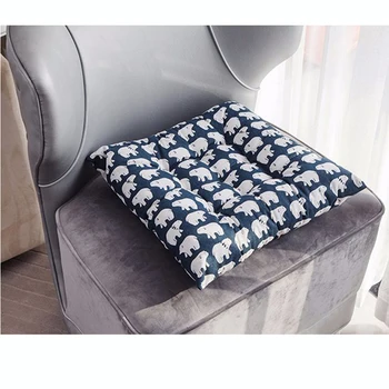 

50*50cm Chair Seat Pads With Cord For Patio Home Car Sofa Office Decor Square Pillow Solid Mat Drop Shipping Baby pillow