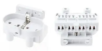 Cheap 1000Pcs LED 2G11 Lamp Base 2G11 Sockets 2G11 Adapter Lamp Holders 2G11 H Tube Socket