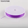 Línea elástica transparente de colores, cuerda de hilo de cuentas de cristal fuerte para DIY, collar, pulsera, fabricación de joyas ► Foto 3/6