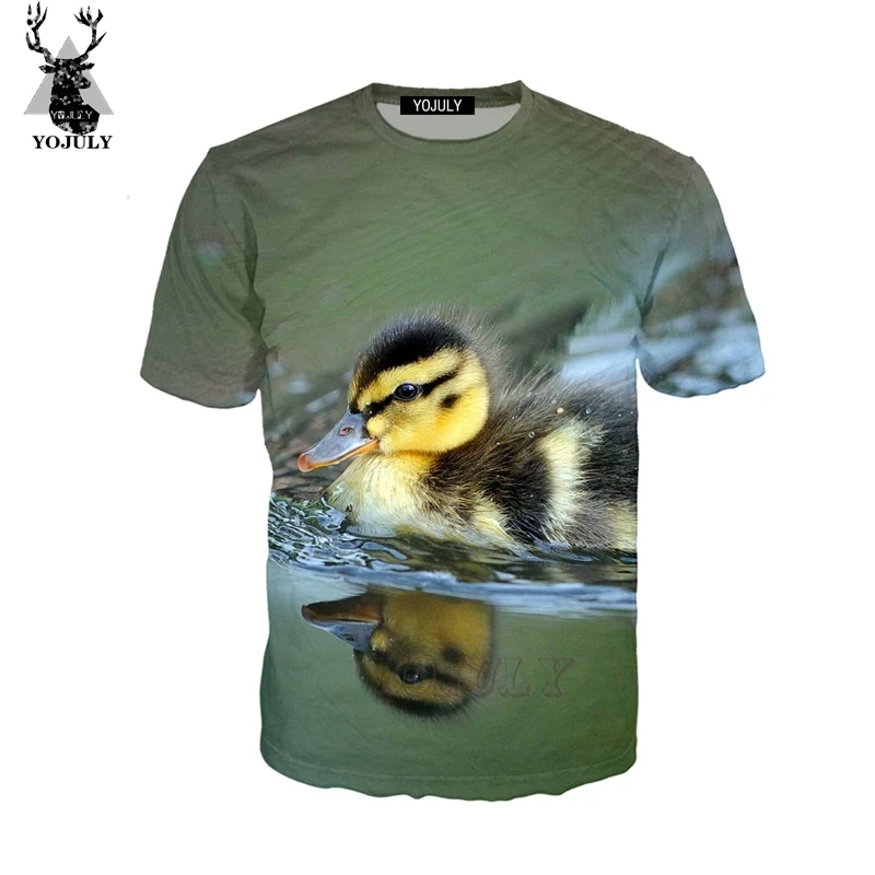 

YOJULY 3D Print Men Women Cute Bird Duck Mandarin Ducks O-neck T-shirt/Sweatshirt/hoodies/Zipper Jacket Coat Hip Hop Tshirt A215