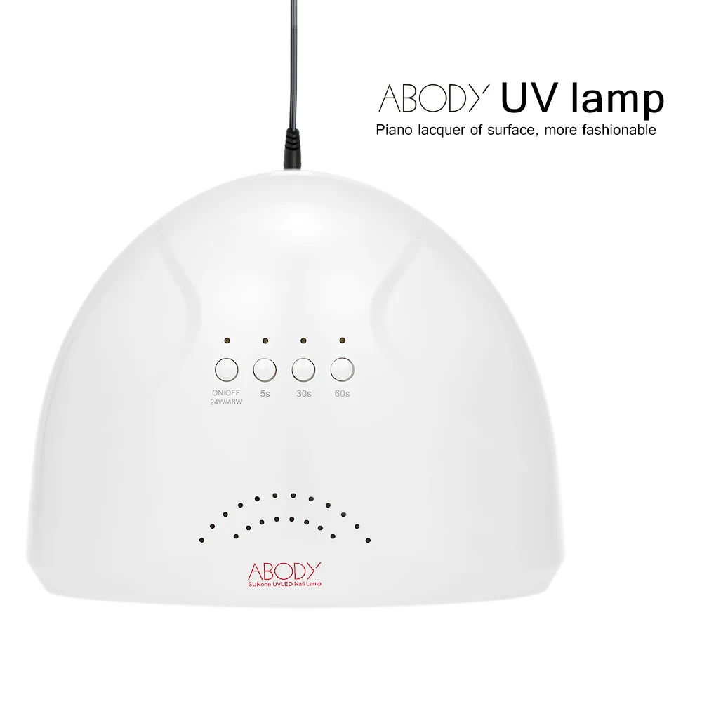

Abody SUNone 48W UV Lamp Gel Nail Dryer LED White Light for Nails Machine Nail Curing Lamp for Gel Polish Nail Art Tools