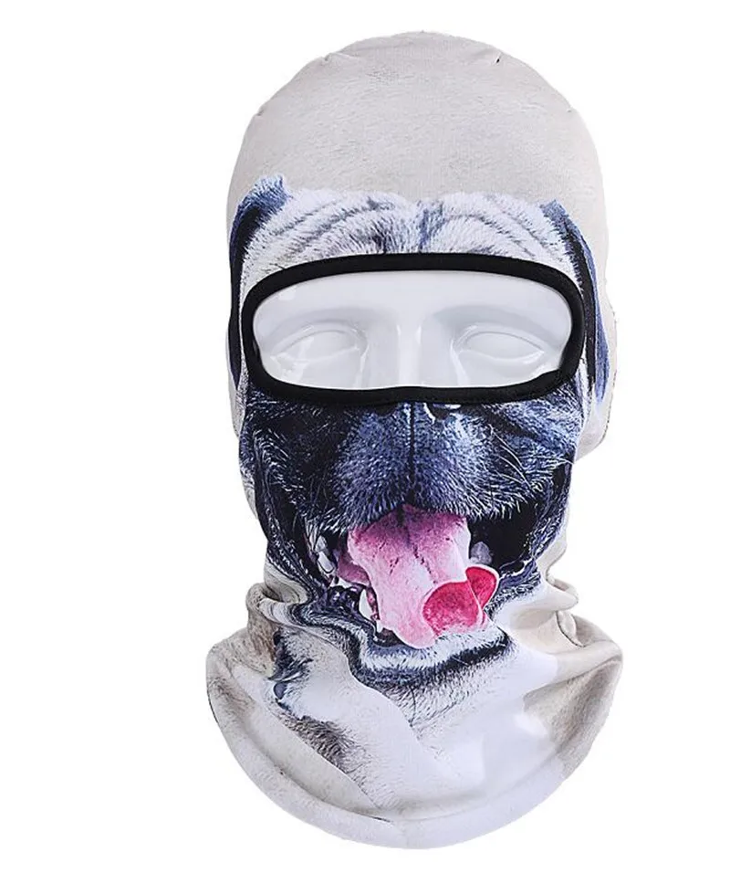

ICESNAKE 3D Motorcycle Masks Cap Dog Animal Outdoor Sports Bicycle Cycling Ski Hood Hat Veil Balaclava Full Face Mask
