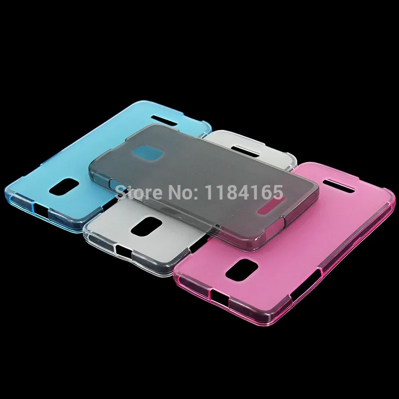 Чехол JONSNOW для Alcatel One Touch Star 3G OT5022 / 5022D/5022X мягкий прозрачный защитный чехол задней