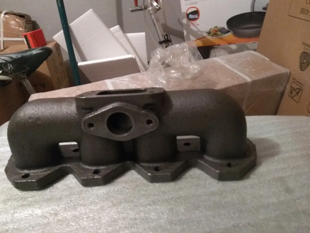 

turbo manifold 1992-01 H22 H22A VTEC Engine T3 T4 Cast Iron Exhaust Manifold