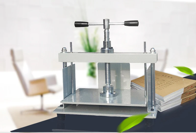 

1 PC A4 size Manual flat paper press machine for photo books, invoices, checks, booklets, Nipping machine
