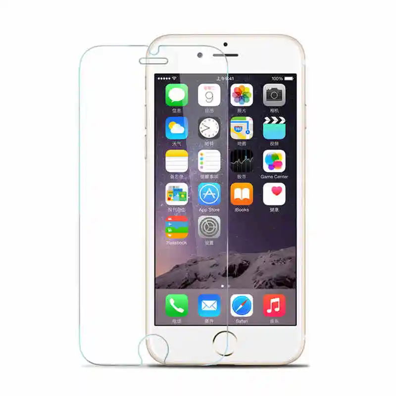 

CAPSSICUM Ultra-thin Tempered Glass Screen Protector Film for iPhone 6 6S Plus 9H 0.25 mm Curved Edge Screen Guard 6SPlus