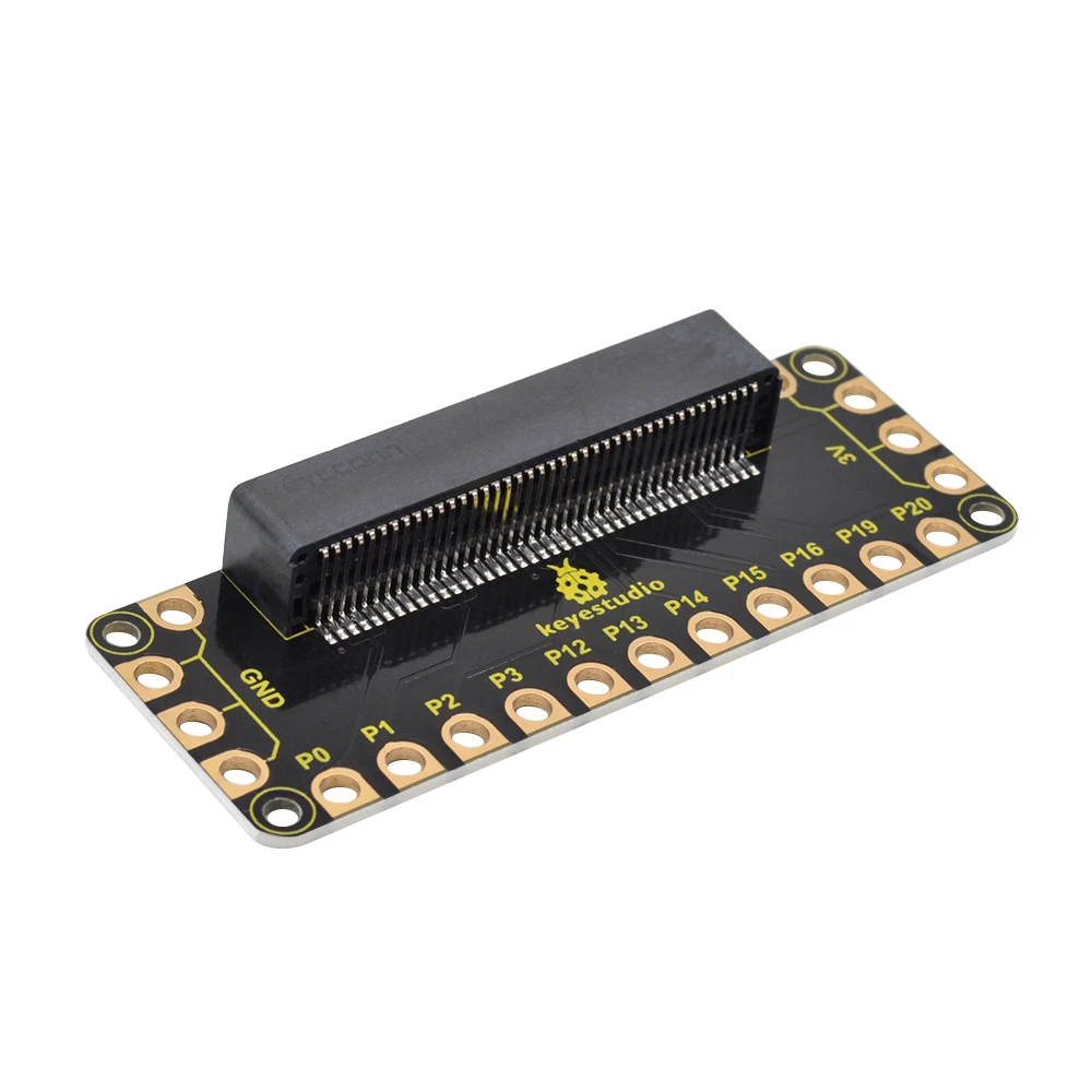 Keyestudio microbit Edge Connector IO Защитная плата для BBC Micro:bit|Аксессуары демонстрационных
