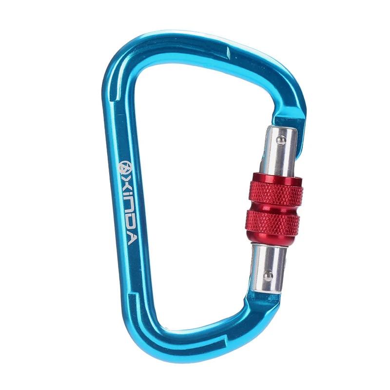 Outdoor 22KN Professional D Buckle Mountaineering Master Lock Rock