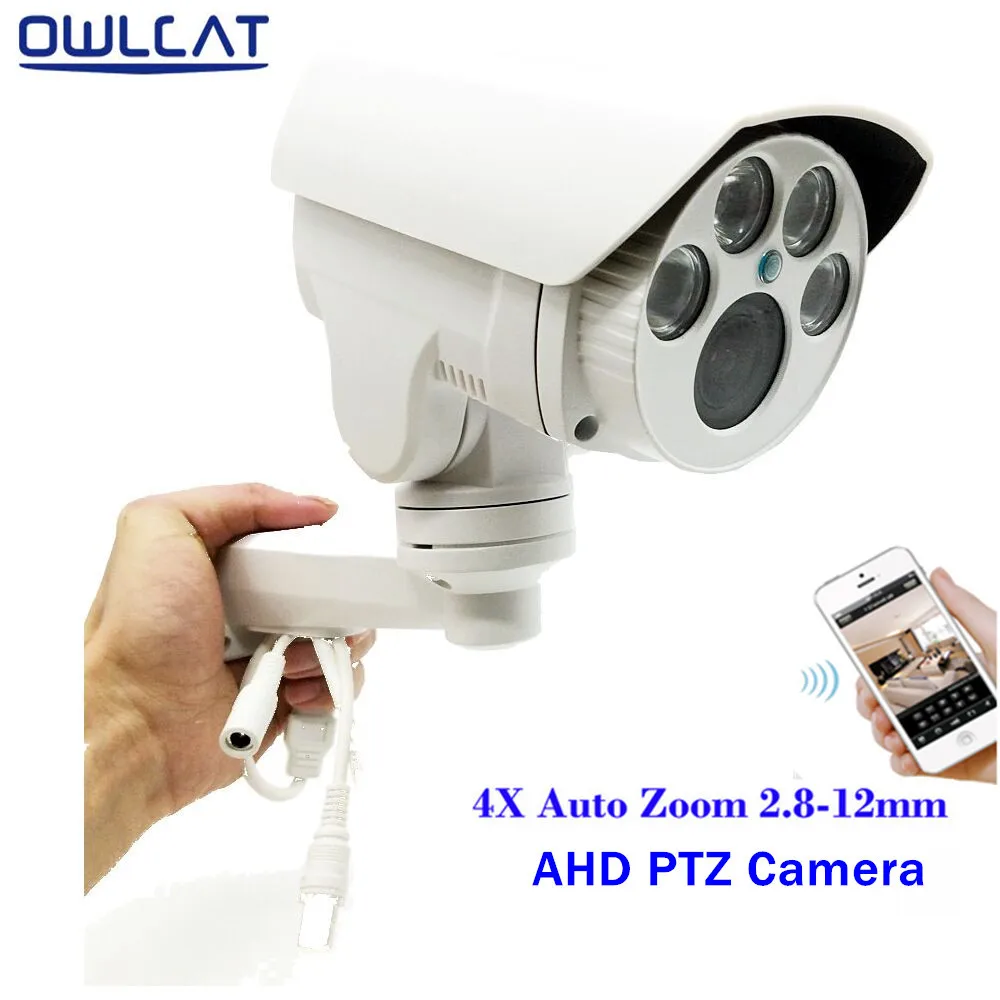 bilder für OwlCat Full HD 1080 P 960 P Kugel AHD Kamera 2MP 1.3MP 4X optische Motorisierte Auto Zoom Objektiv 2,8-12mm Objektiv PTZ CCTV Überwachungskamera bilder für OwlCat Full HD 1080 P 960 P Kugel AHD Kamera 2MP 1.3MP 4X optische Motorisierte Auto Zoom Objektiv 2,8-12mm Objektiv PTZ CCTV Überwachungskamera