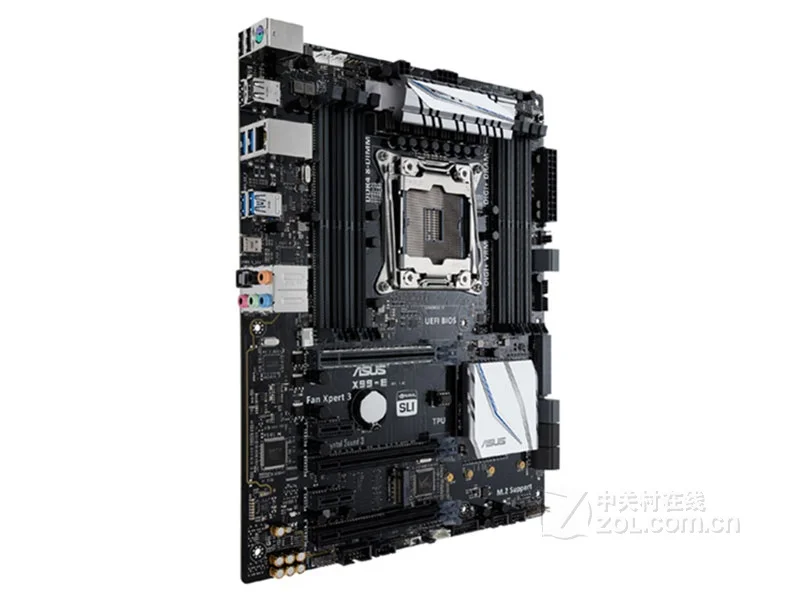 ASUS X99-E оригинальная материнская плата для DDR4 LGA 2011-V3 USB2.0 USB3.0 USB3.1 128GB X99 б/у настольная материнская плата