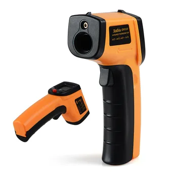 

GM320 Non-Contact IR Infrared Thermometer Laser Temperature Measurement Instruments Temperature Analysis Test Gun Digital LCD