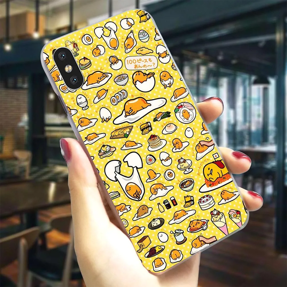 Gudetama Lazy Egg Phone Cover для iPhone 5S Case 5 SE 6 6S/6 6S Plus 7 8/7 8 X XS XR Xs Max Hard Shell Fashion|Бамперы| |