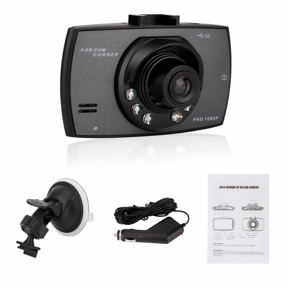 видеорегистратор Автомобильный камеры G30 Full HD 1080 P 140 градусов Dashcam