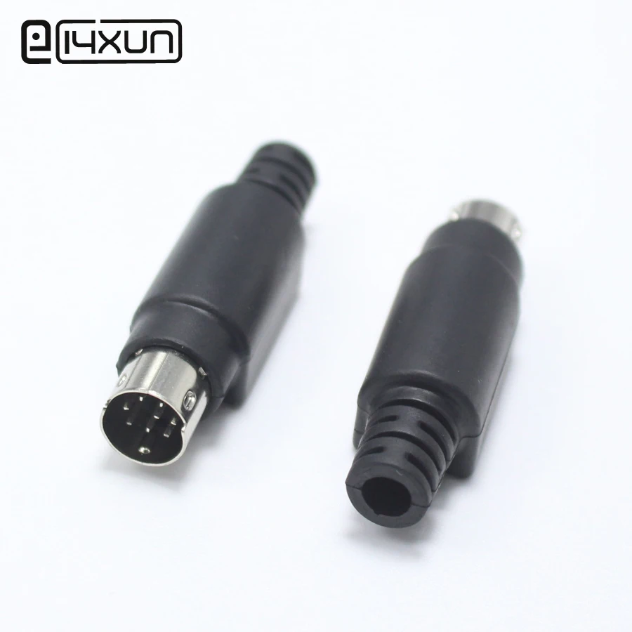 1pcs PLC 8P Male Plug Connector Copper MD8 S Terminal 8 Pin Large