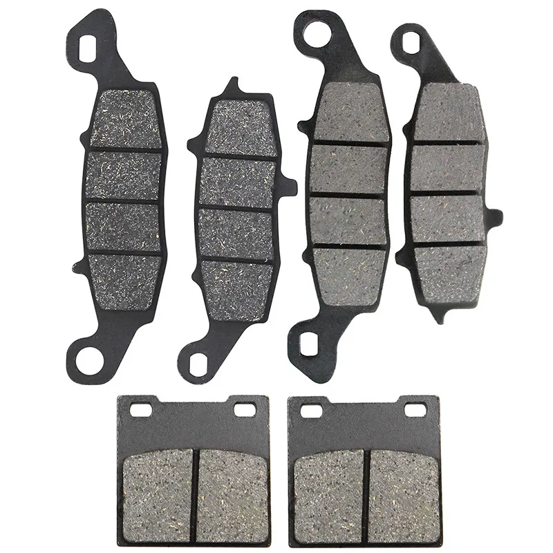 Front and rear Otorcycle передние+ задние тормозные колодки диски для Suzuki SV650(99-02) X/Y/K1/K2/SK1/SK2 SV 650 LT229-231-63 - Цвет: Front and rear