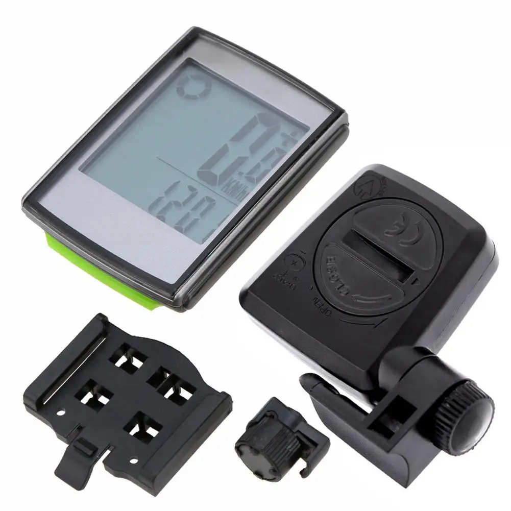 

Bicycle Computer Wireless Night Light Meter Speedometer Wireless LCD Bike Speedometer