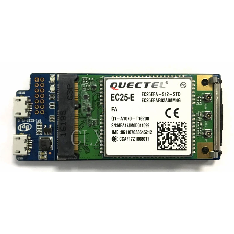 Модуль беспроводной связи Banana Pi Bpi EC25 4G для BPI R2 / R64 Full Netcom входная розетка 5 В/2 а
