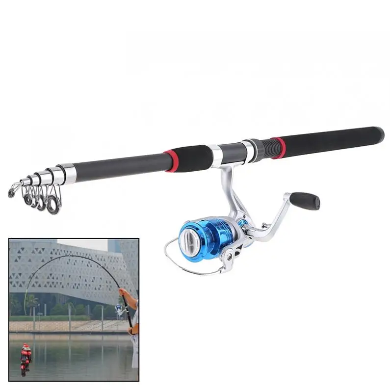 2.7 m قصبة الصيد بكرة خط كومبو أطقم كاملة 3000 سلسلة الغزل بكرة مع حامل مقص الصيد تعويم السنانير الرصاص الوزن الخ