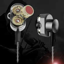 In-ear Earphone Dual Driver Extra Bass Wide Sound gaming headset Stereo sound music Earphones mp3 DJ fone de ouvido auriculares In-ear Earphone Dual Driver Extra Bass Wide Sound gaming headset Stereo sound music Earphones mp3 DJ fone de ouvido auriculares