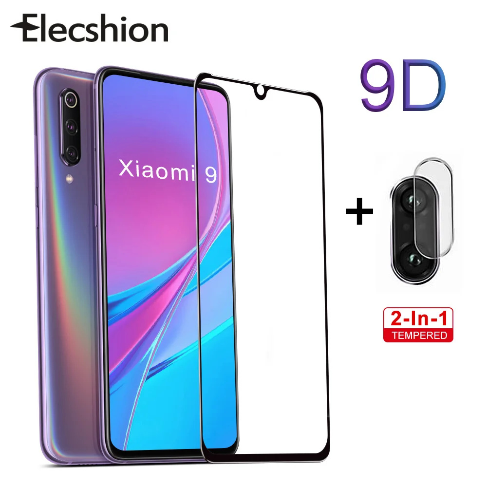 

9D Protective Screen Tempered Glass For XiaoMi Redmi Note 7 Pro Glass For Redmi Note 7 Phone Screen Protector Camera Len Film